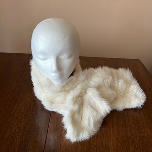 Vintage Ann Taylor rabbit fur stole